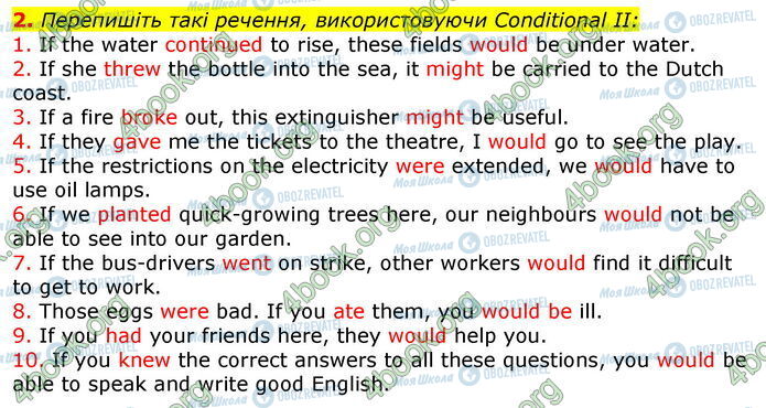 ГДЗ Англійська мова 11 клас сторінка 2